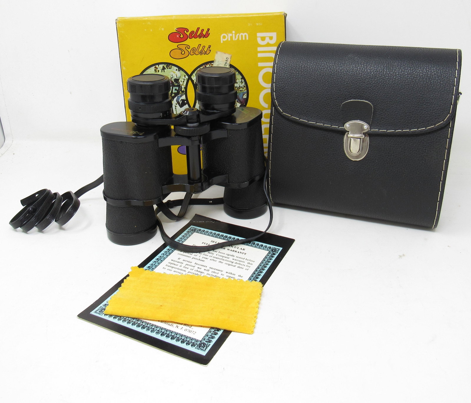 Selsi 7x35 No. 23 Binoculars: With case and original box