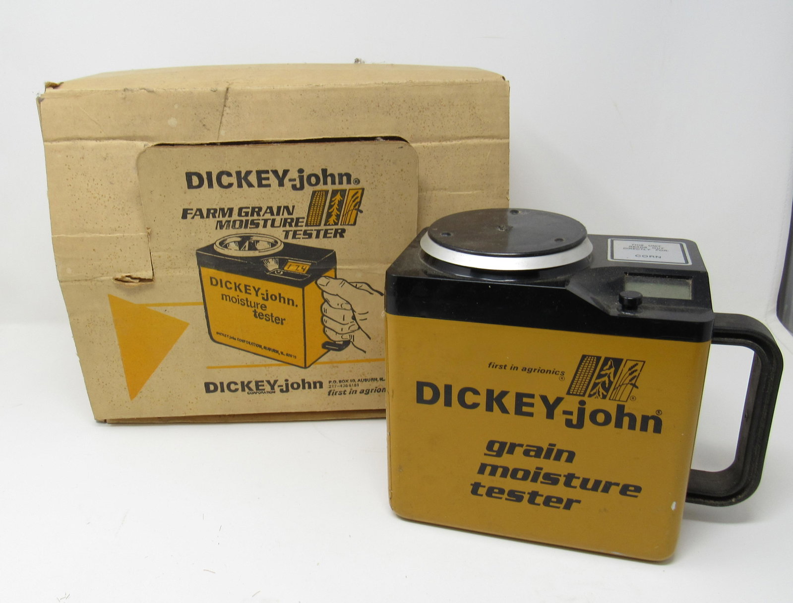 Dickey -john Corn Moisture Tester: with original box