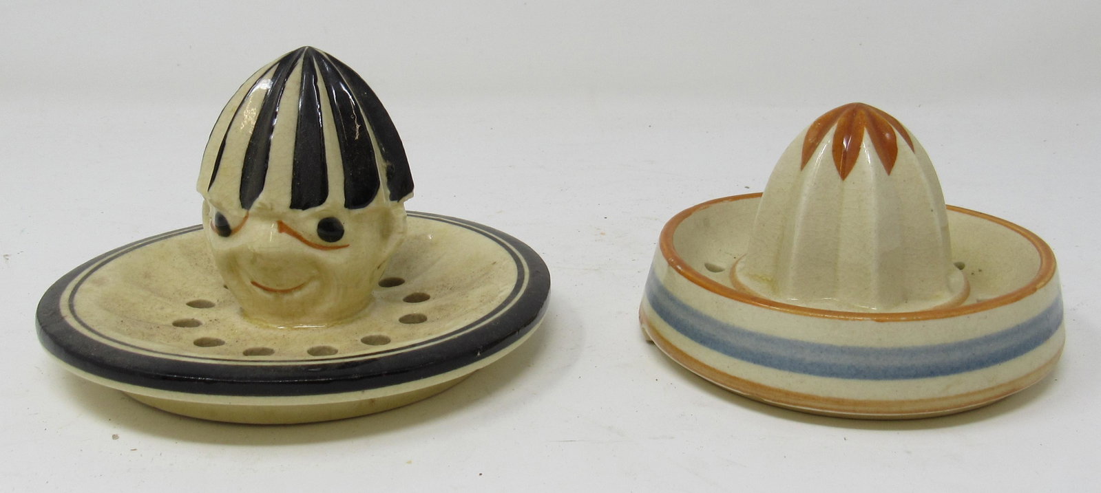 2 Japan Juicers: One on left is approx 4 3/4" in diameter