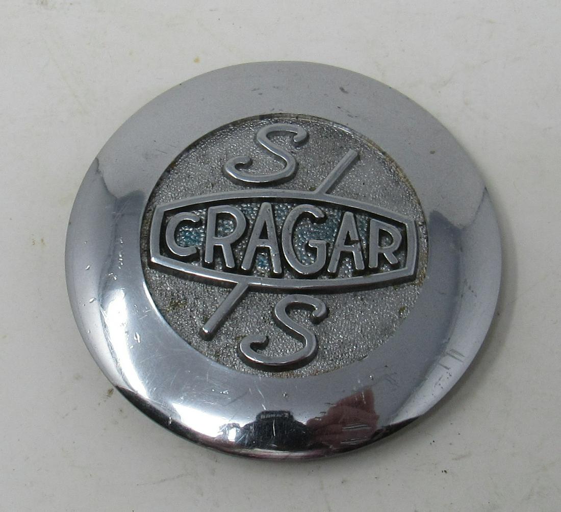Cragar SS Car Rims Belt Buckle: Approx 3" in diameter.