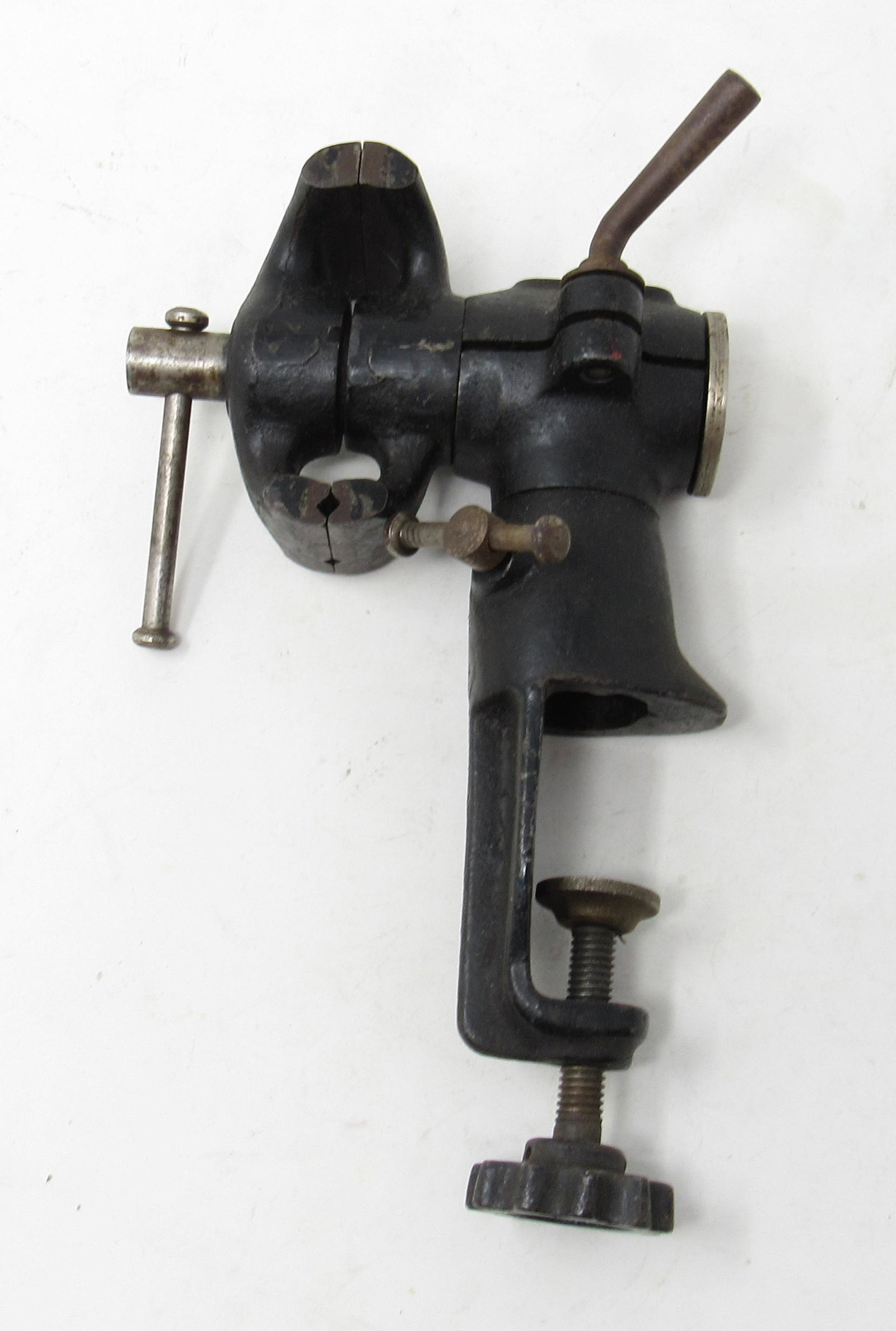 Wisler Western Arms Clamp on Table Vise: Approx 2 3/8" jaws