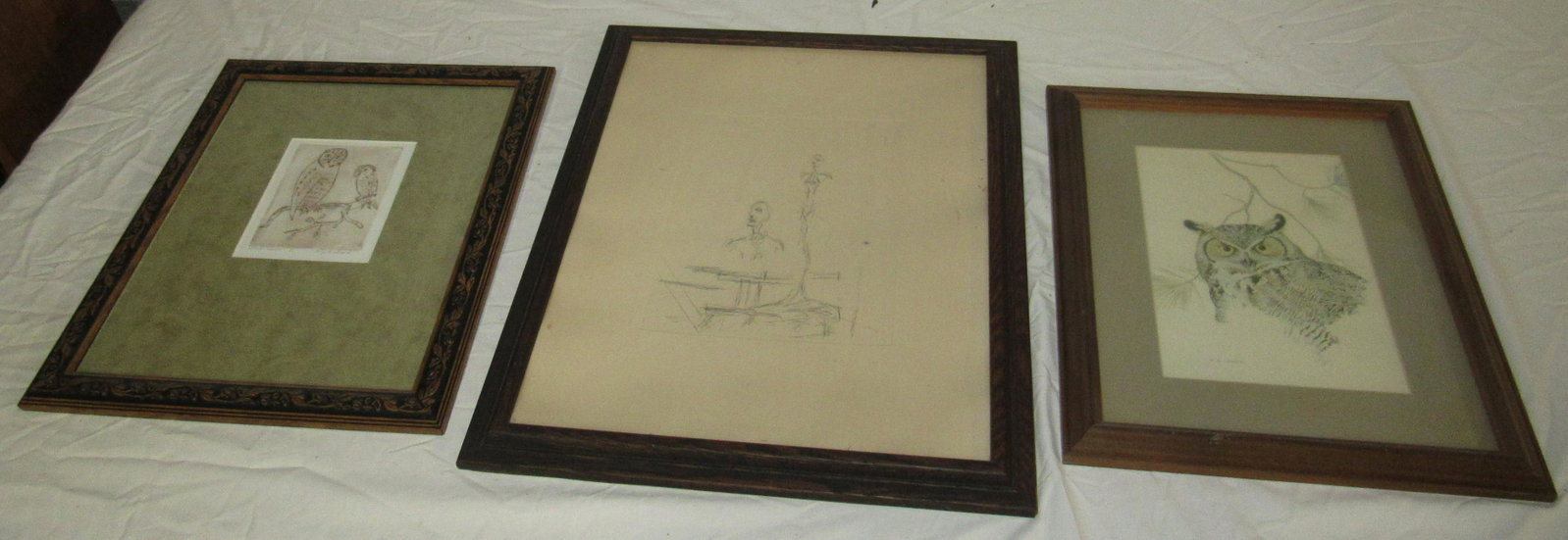 Alberto Giacometti Loates Owl Print: Getting all 3 pictured