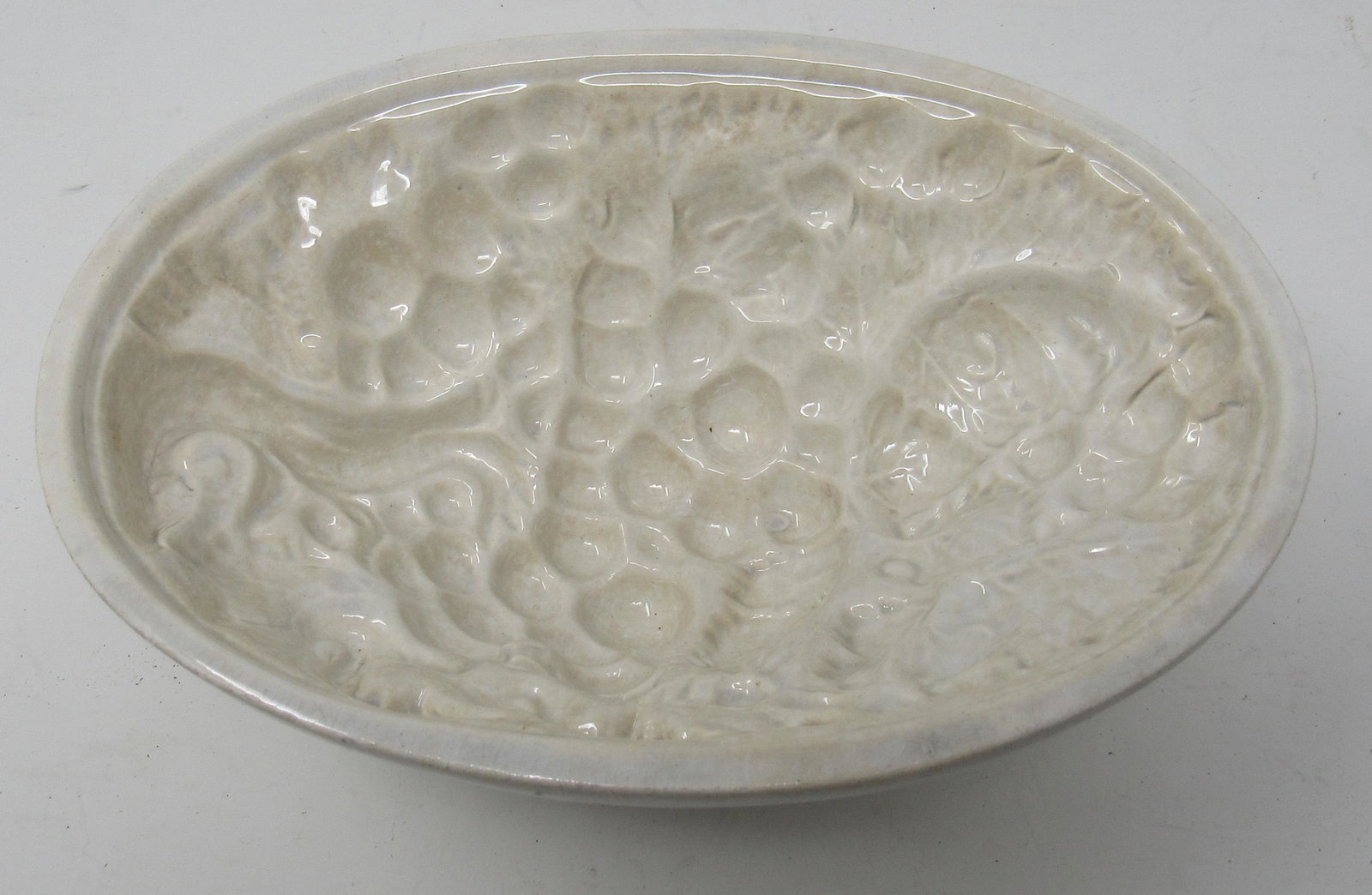Ironstone Mold: Approx 5 3/4" x 8" x 3 1/2" tall.