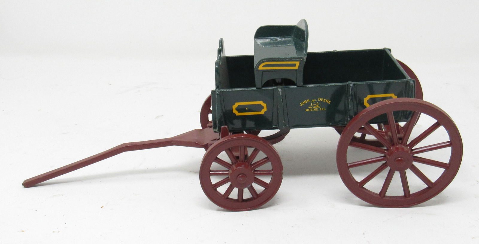 Die Cast John Deere Wagon: Approx 9 3/4" long