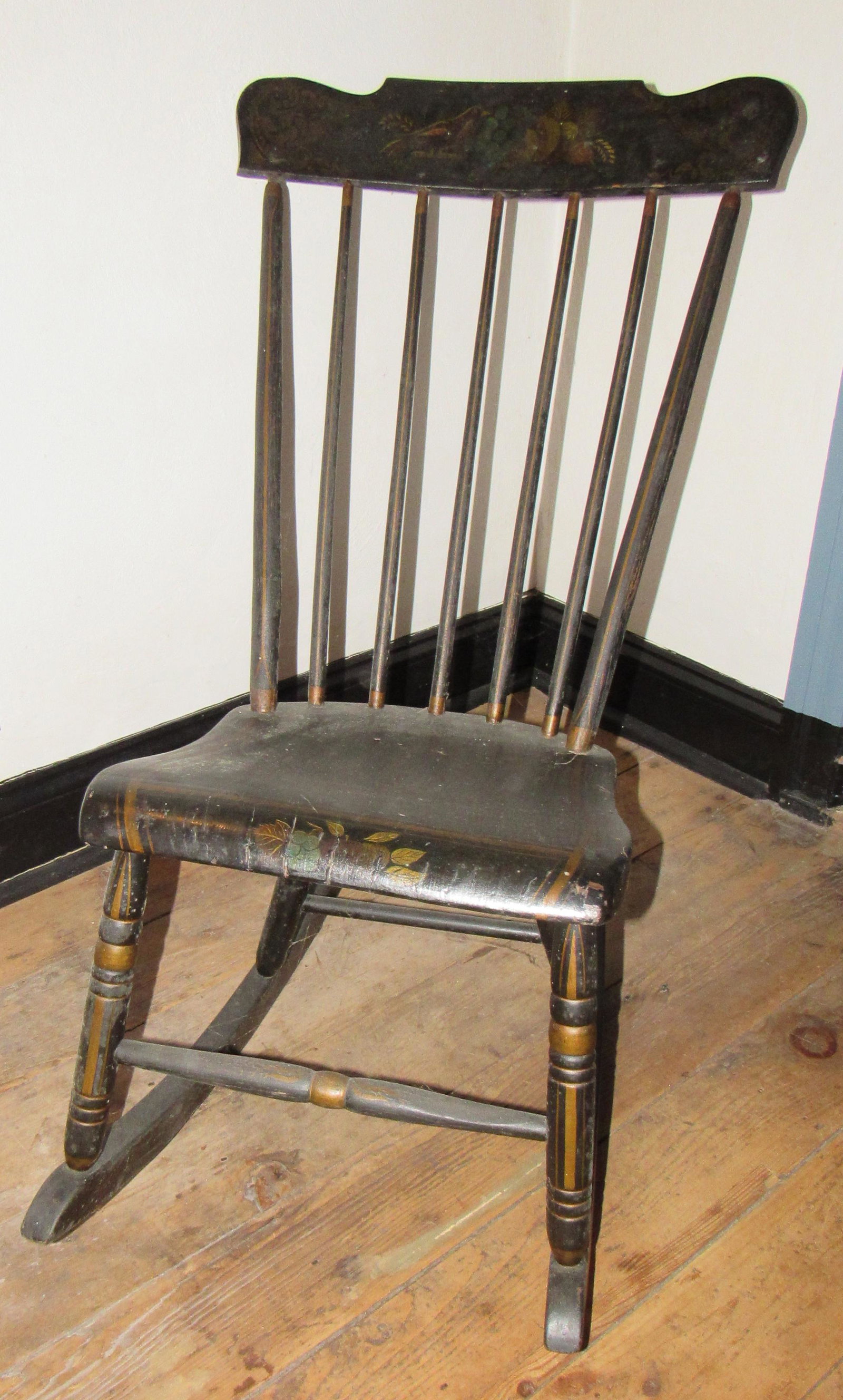 Paint Decorated Rocker: Rocker