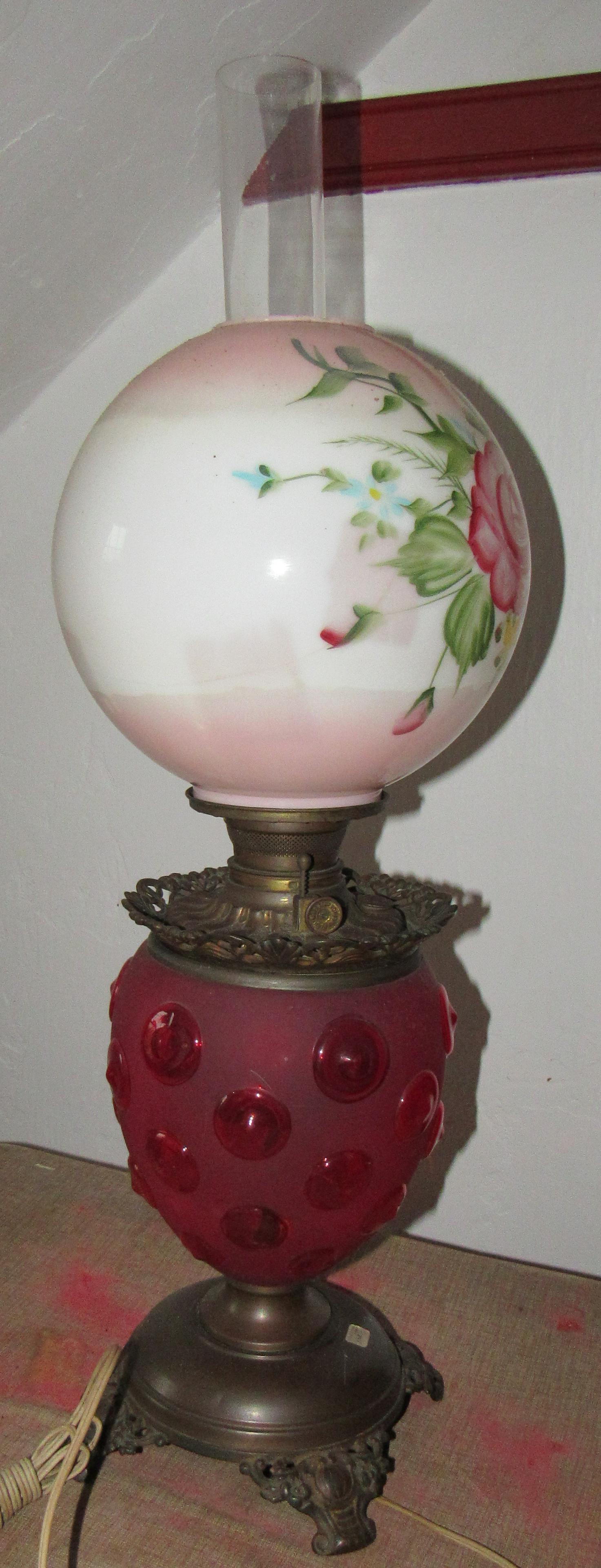 Gone with The Wind Style Lamp: Lamp