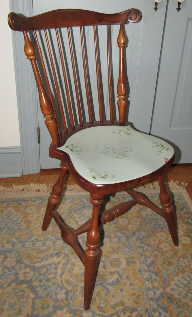 Paint Decorated Duckloe Brothers Chair: Chair