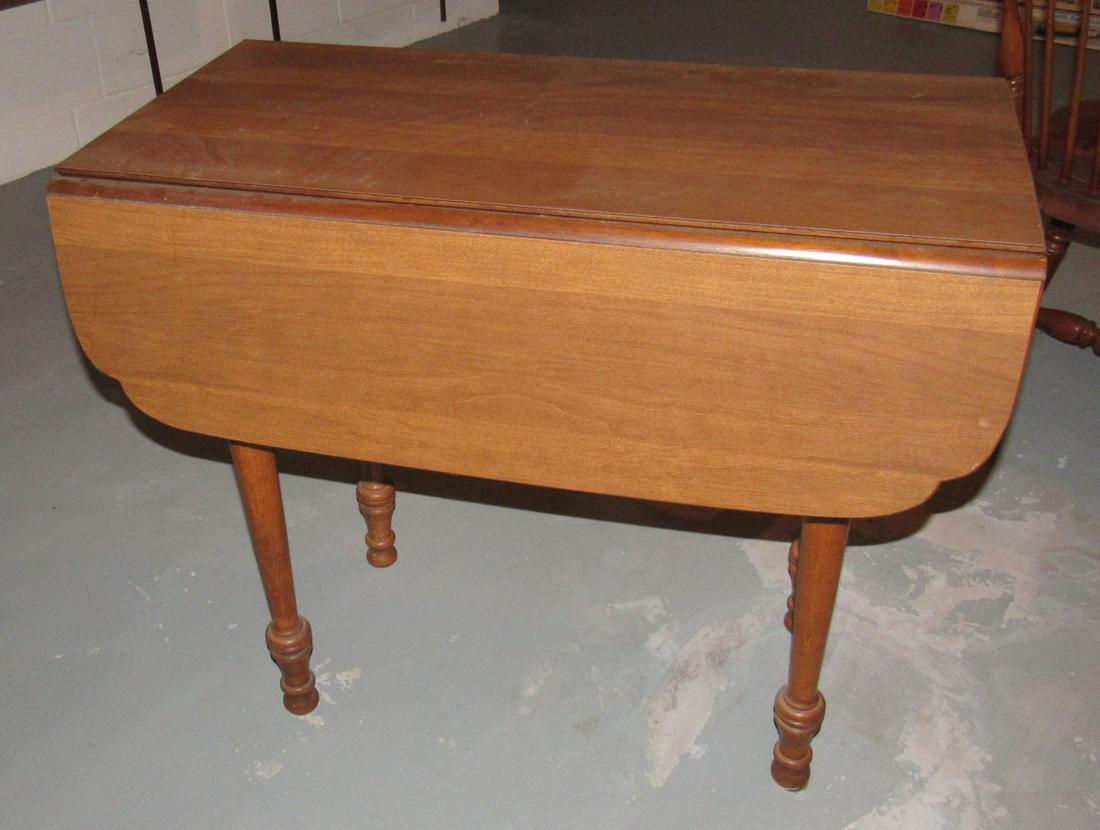 Dropleaf Table: Apprx 17 3/4" ( closed) x 33 3/4" x 29" tall