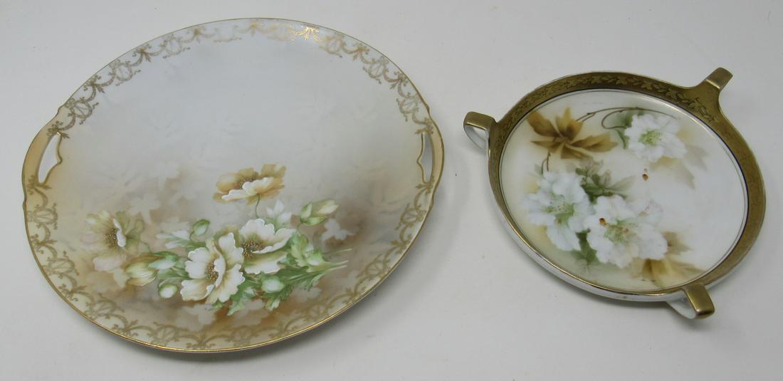 KPM Limoges Platter RS Bowl: Platter is approx 10 1/4" in diameter