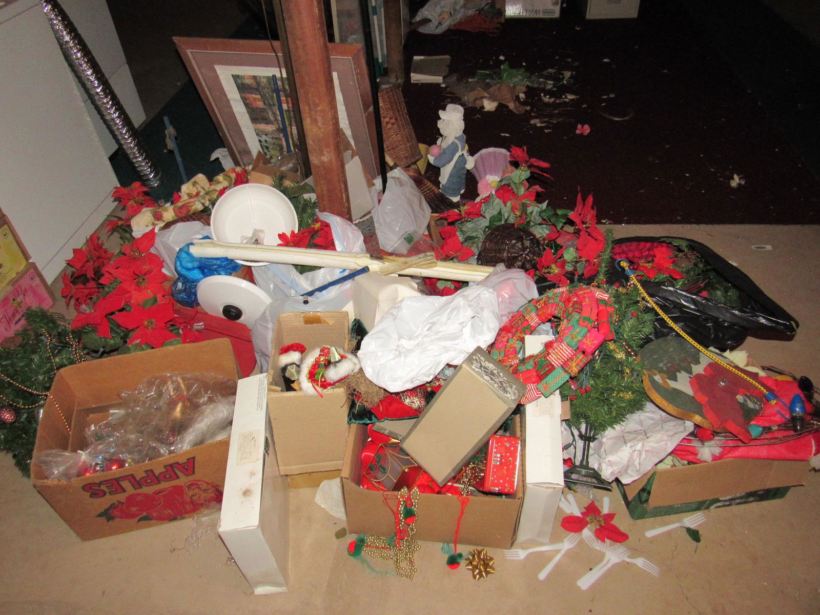 Partial Basement Contents: Lot includes all pictured. Does not include washer and dryer. Take what you want and leave the rest