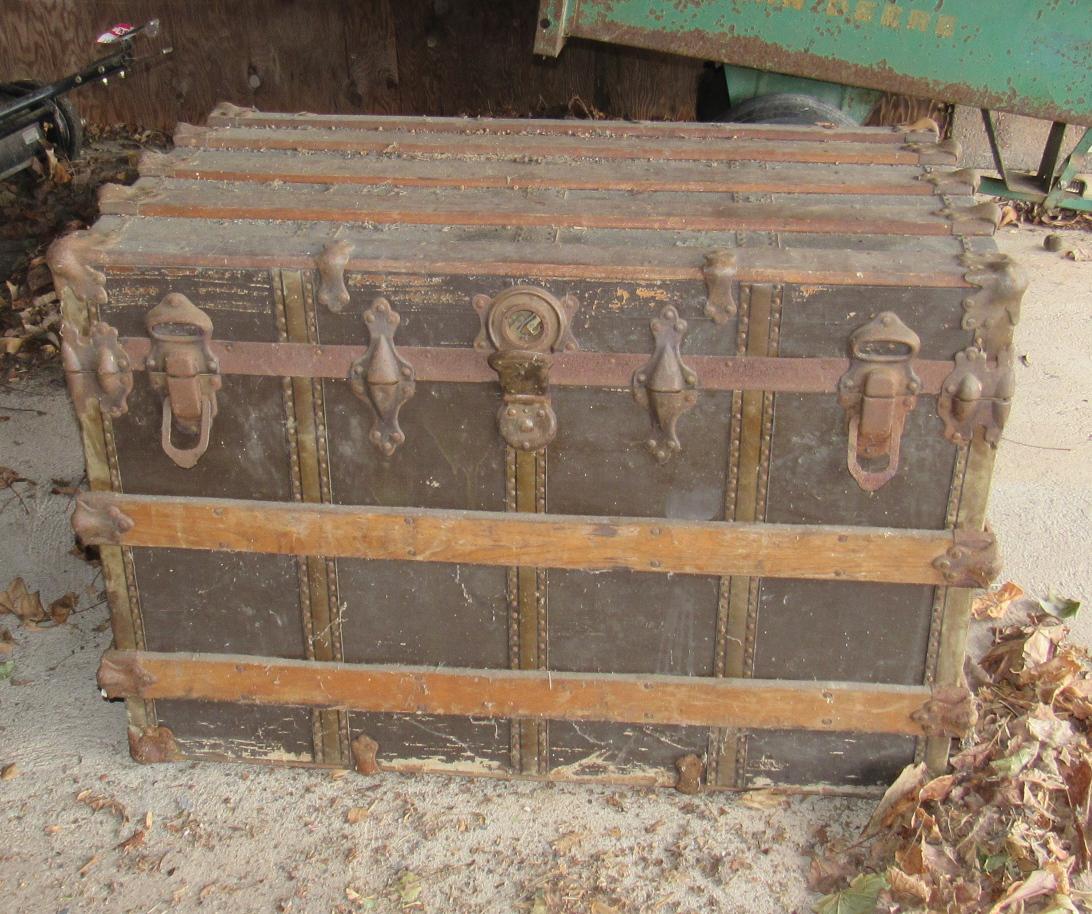 Trunk: Approx 21 1/2" 34 1/2"X 24" tall