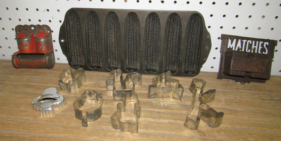 Corn Mold Matchholders Cookie Cutters: Getting all pictured