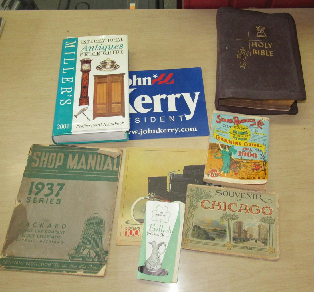 Antiques Book Bible 1937 Packard Manual: Getting all pictured