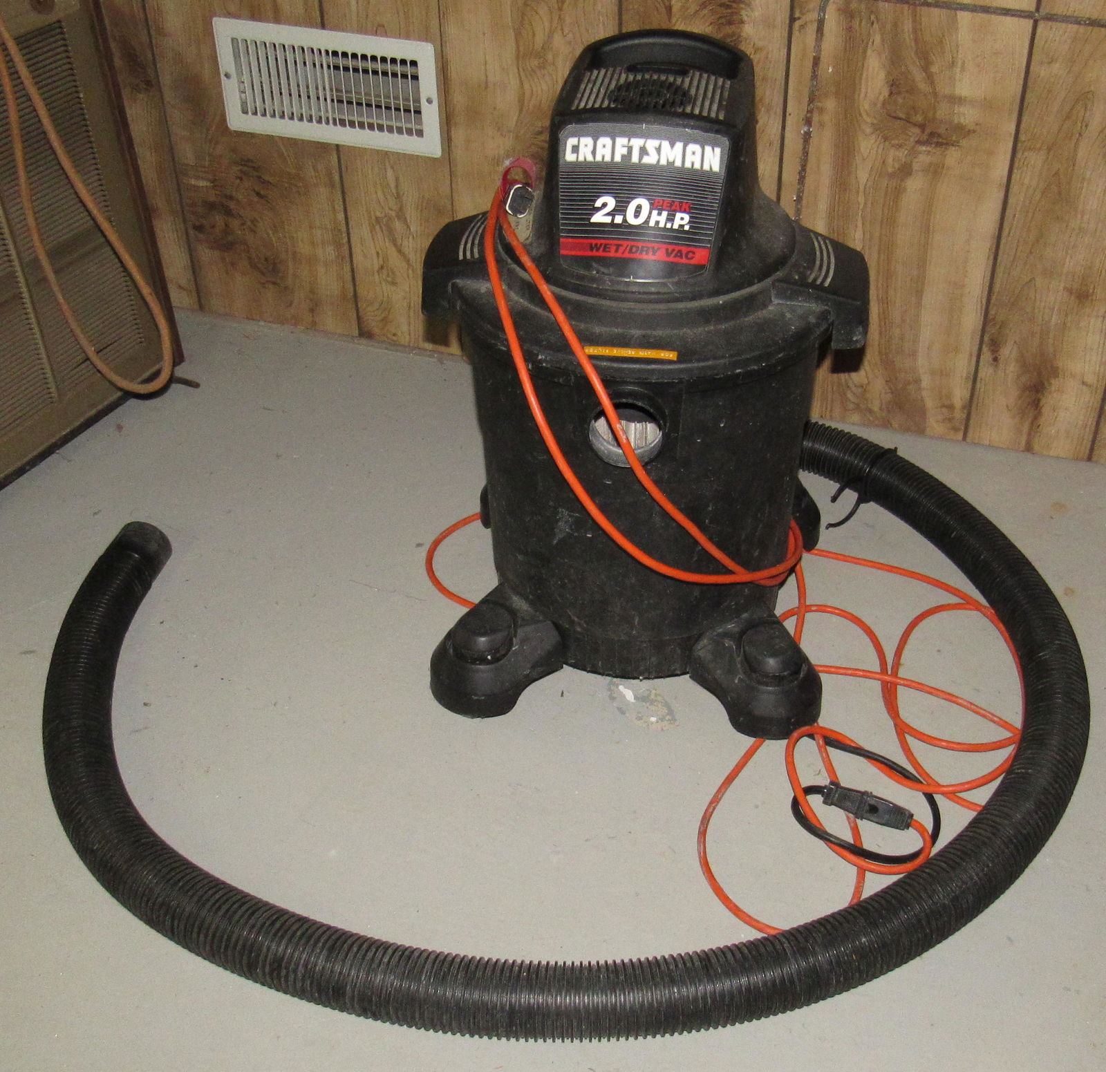 Craftsman 2hp Wet Dry Shop Vac: Shop Vac