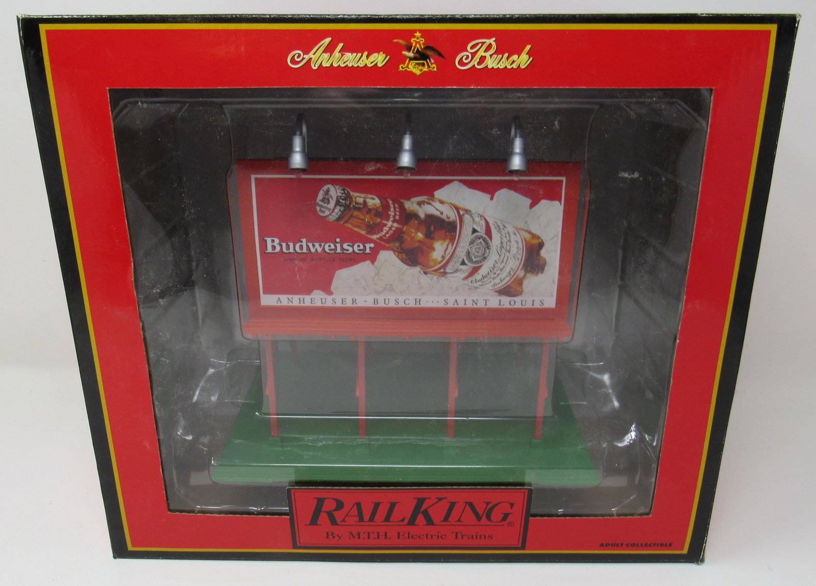 Rail King MTH Lighted Anheuser Busch Billboard: No. 30-90208