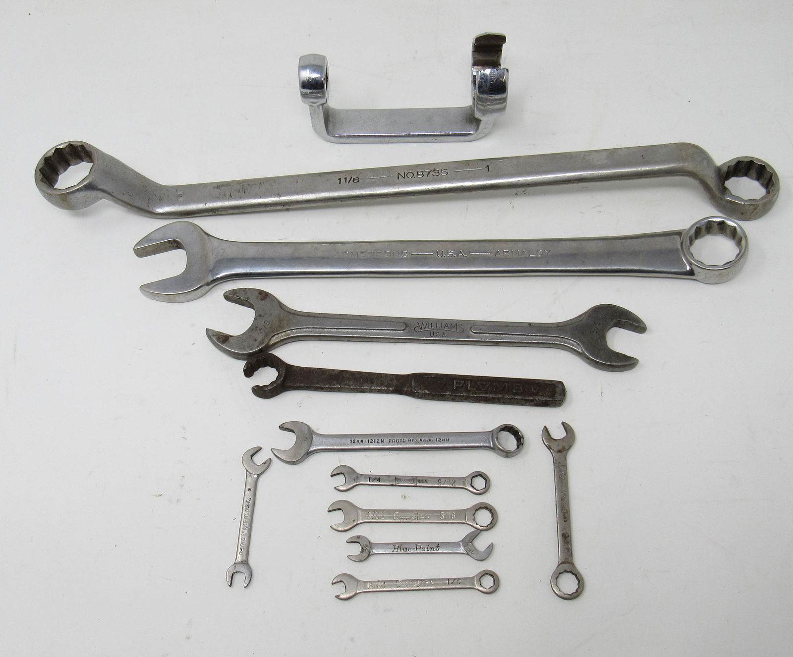 Armstrong Williams Blue Point Williams Wrenches: Getting all wrenches pictured