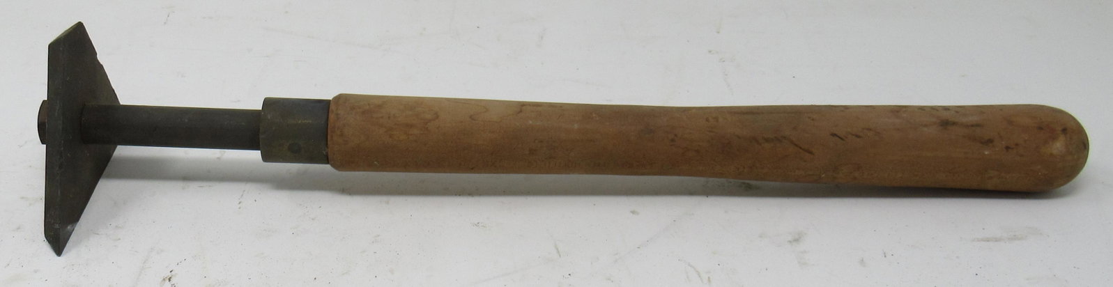 Ampco Brass Non Sparking Scraper: Head is approx 3 7/8" x 3"