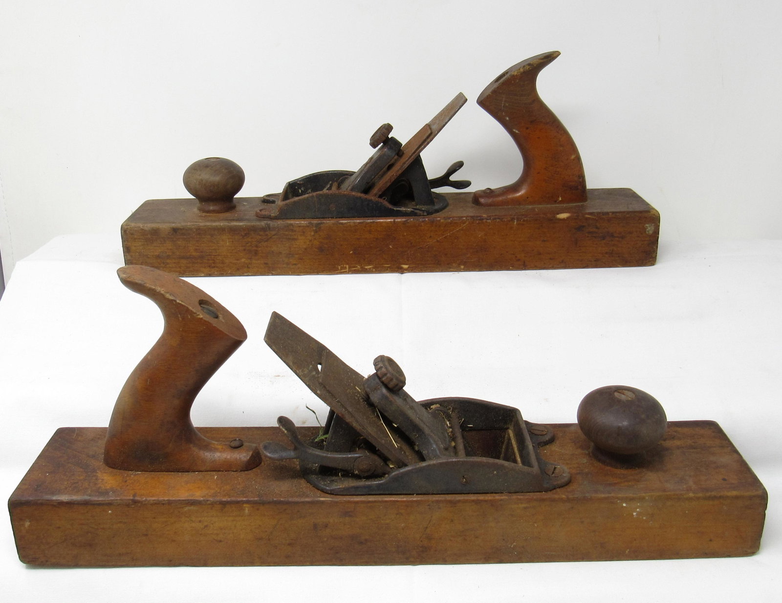 2 Antique Stanley 76 Liberty Bell Planes: Approx 2 3/4" x 15"