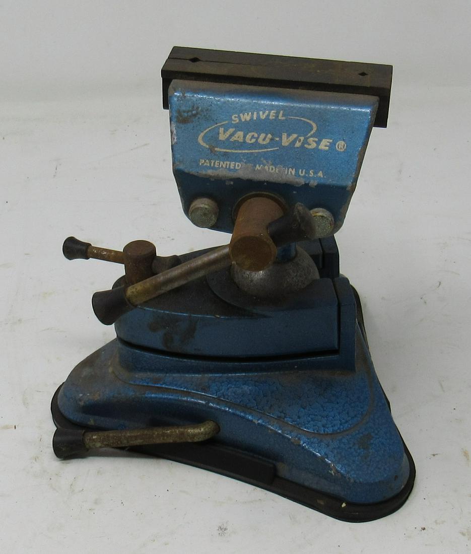 Swivel Vacu Vise w/ 3" Jaws: Vise