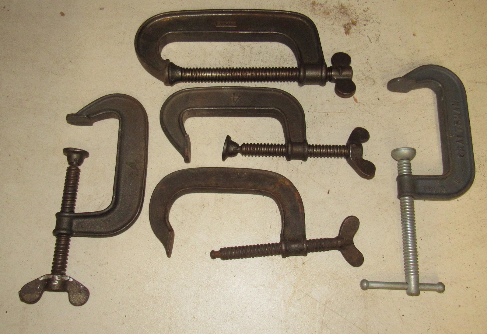 Stearns Craftsman and Sargeant Clamps: Largest Sargeant is 6"