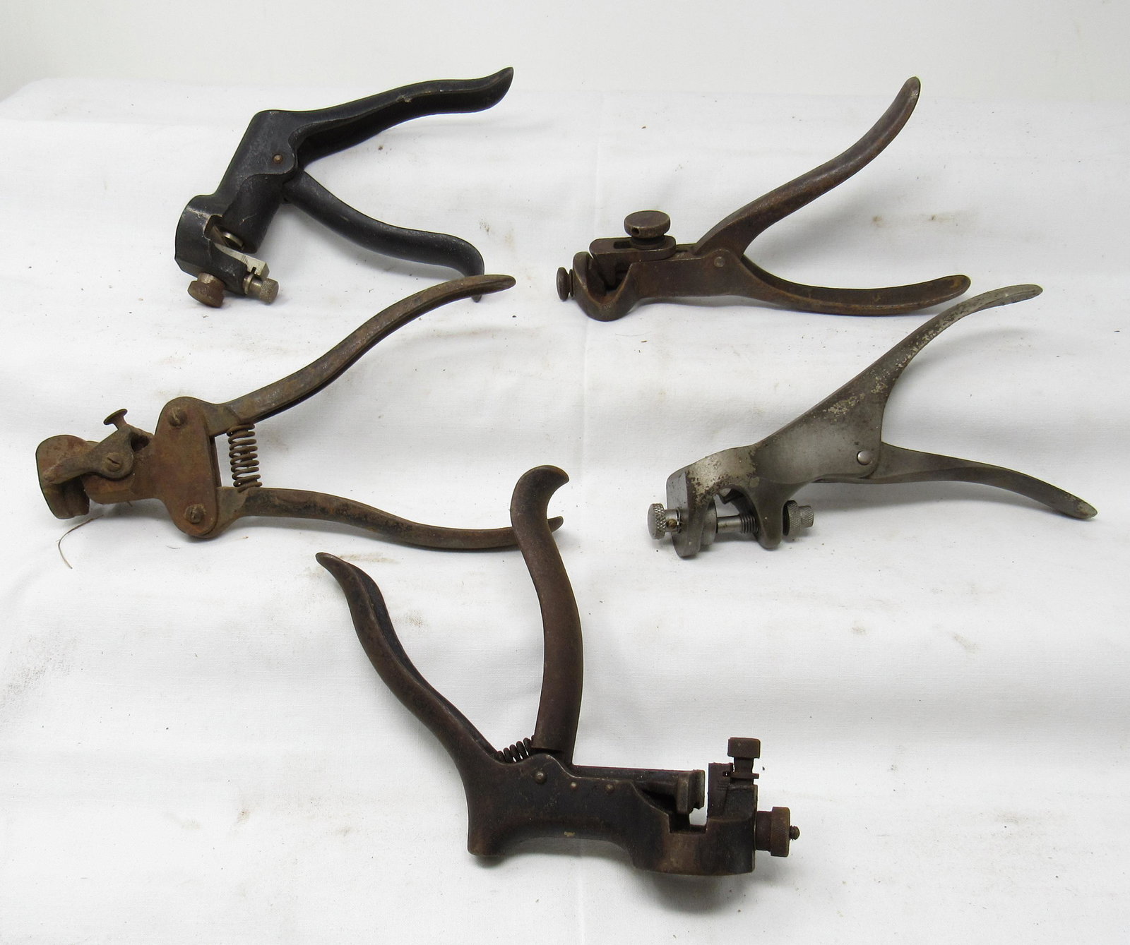 Dunlap Stanley & Misc Saw Sets: Getting all pictured