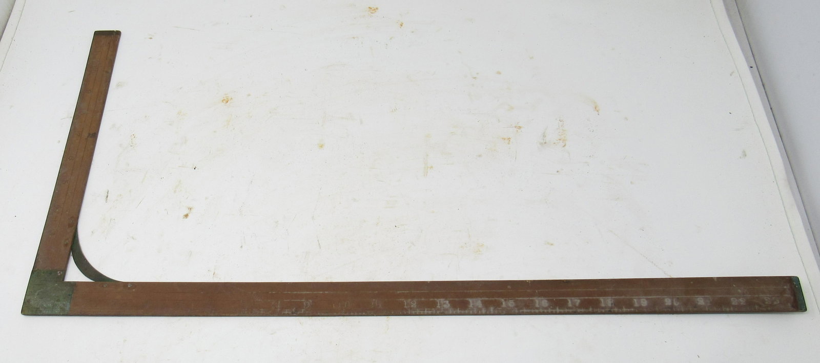 Wood and Brass 24 inch Square: 24 inch