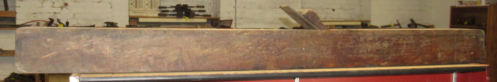 Huge Antique Block Plane w/ Mannebacher Blade: Apprx 6" x 6" x 70" long.