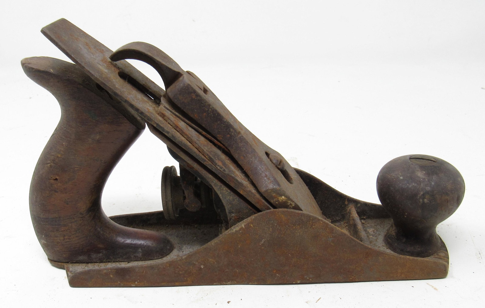 Stanley No 2 Plane: Approx 1 15/16" x 7 5/8". This is not marked Stanley or No. 2