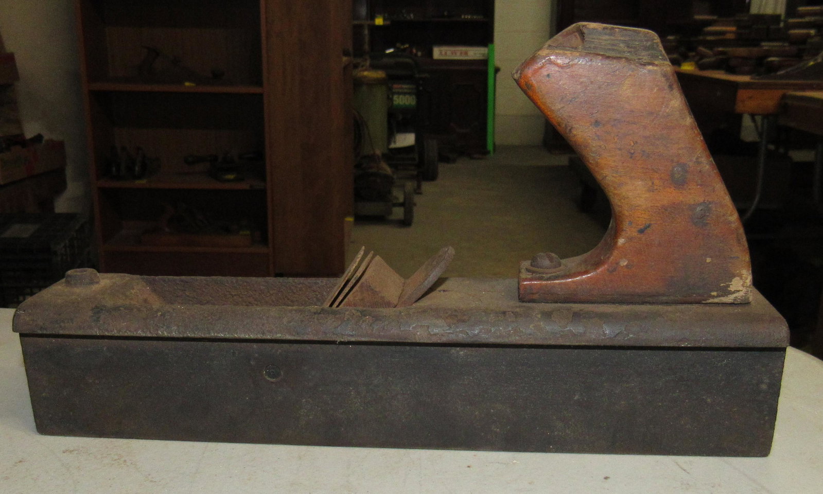 Unusual Antique Plane: Base is approx 1 5/8" x 11"
