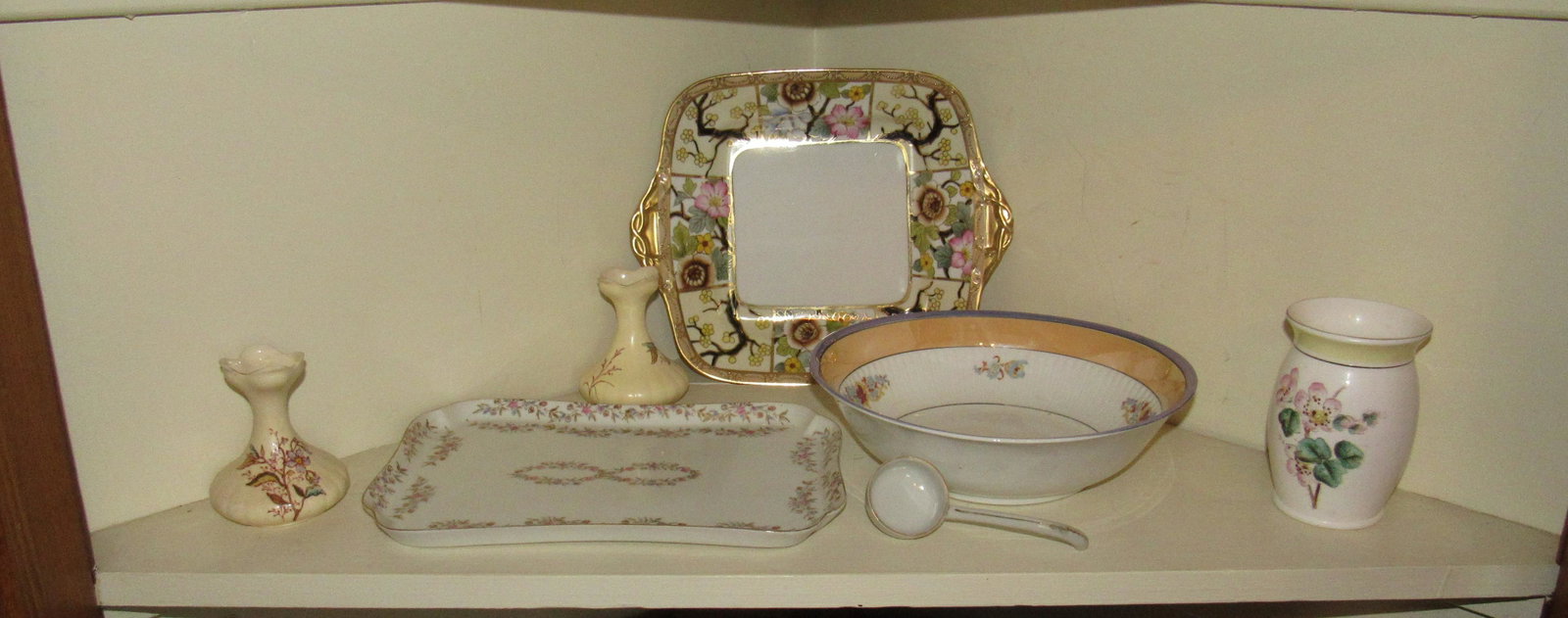 Nippon Serving Tray and Misc: Getting all pictured