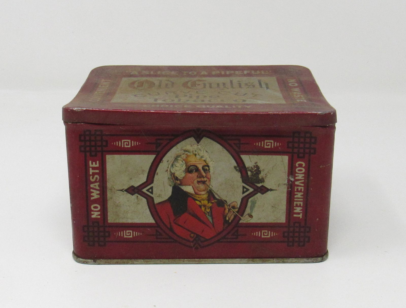 Old English Curve Cut Pipe Tobacco Tin Mar 22, 2020 M.J. Stasak Jr