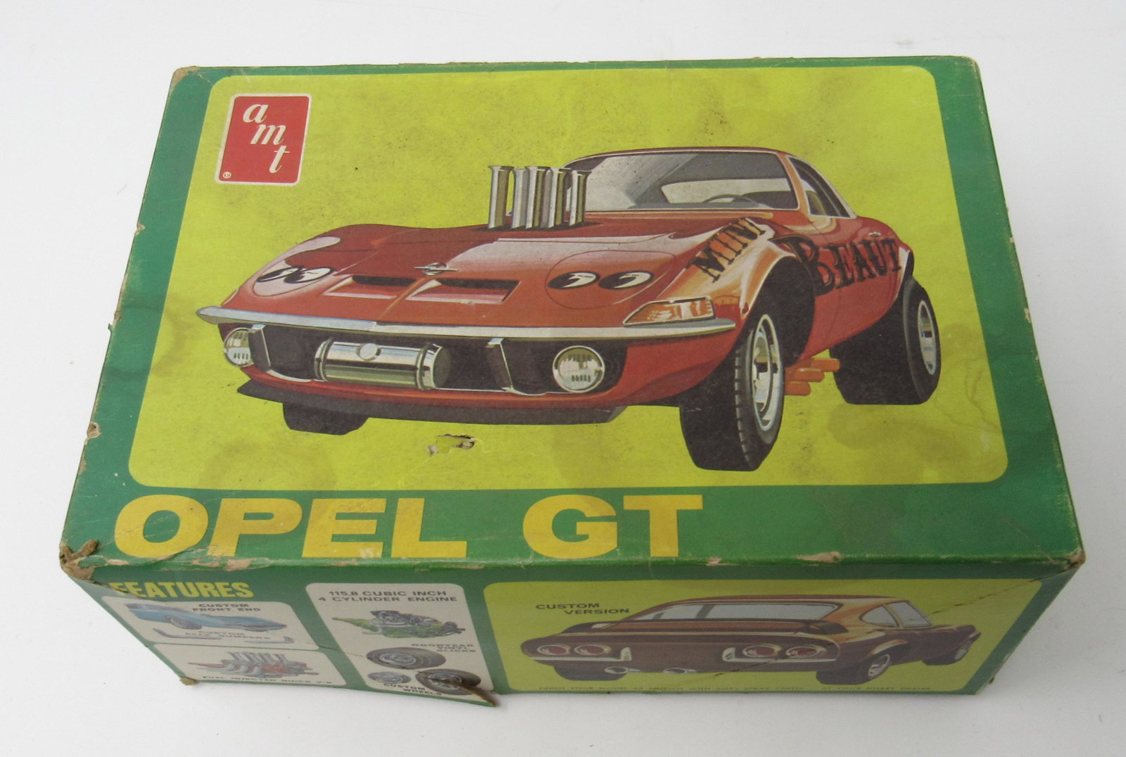 AMT Opel GT Model Box with Misc Parts: Getting all pictured