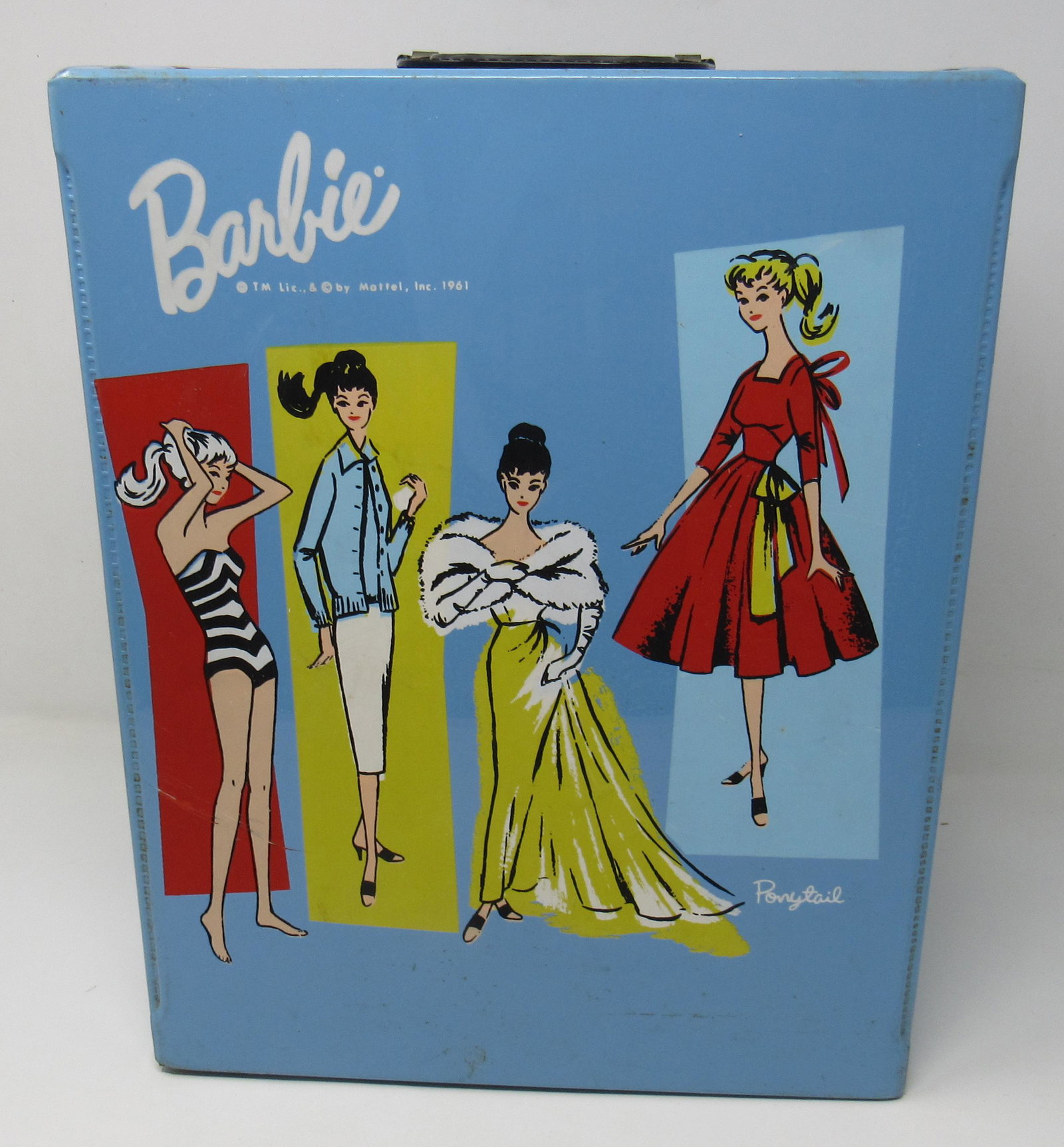 1961 Mattel Barbie Doll Carrying Case Clothing: Case, clothing, and accessories