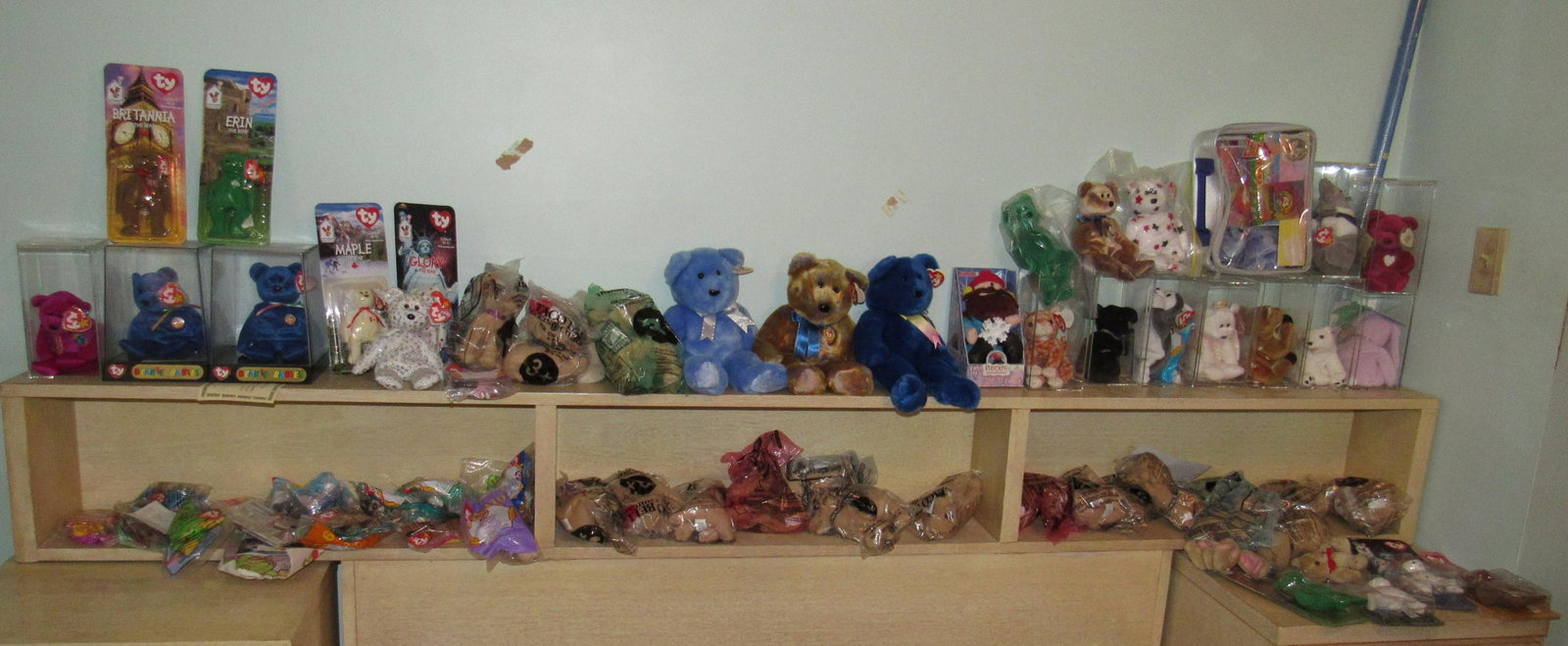 Ty Beanie Babies and Taco Bell Dogs: Getting all pictured