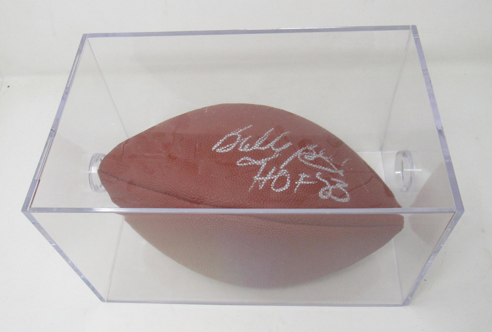 Wilson Autographed Bobby Bell Football: with letter of authenticity