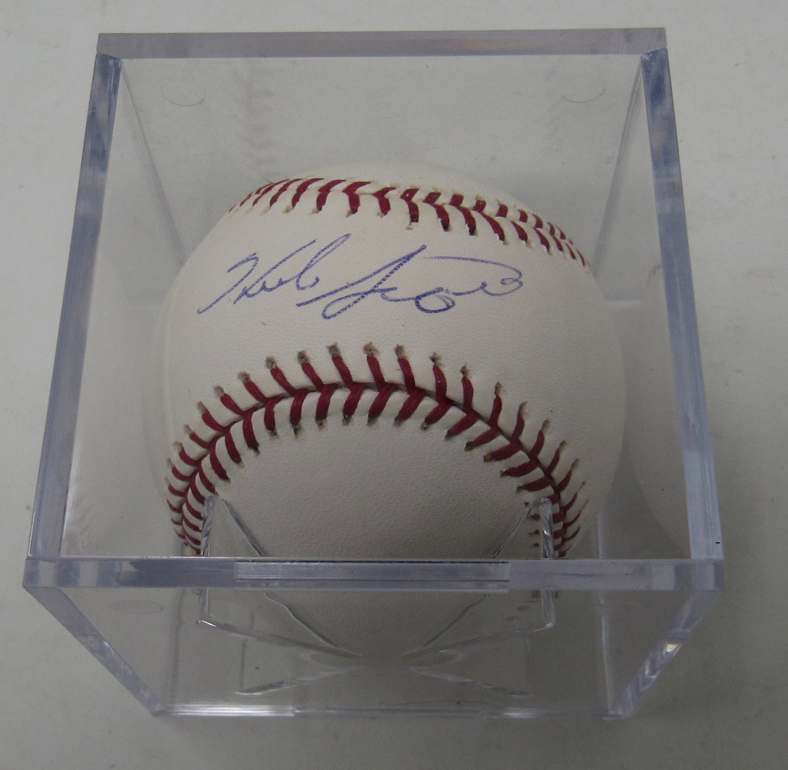 Herb Score Autographed Baseball: 242/500
