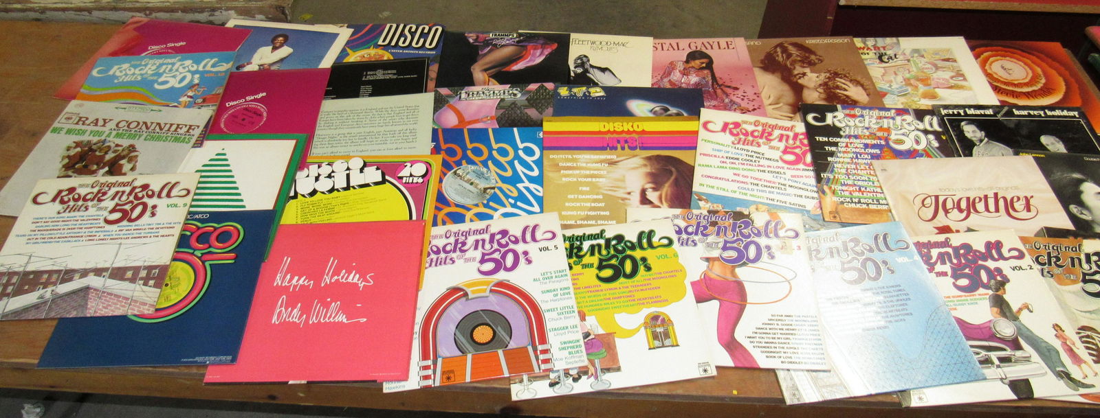 Records Rock n Roll Fleetwood Mac Trammps: Getting all pictured