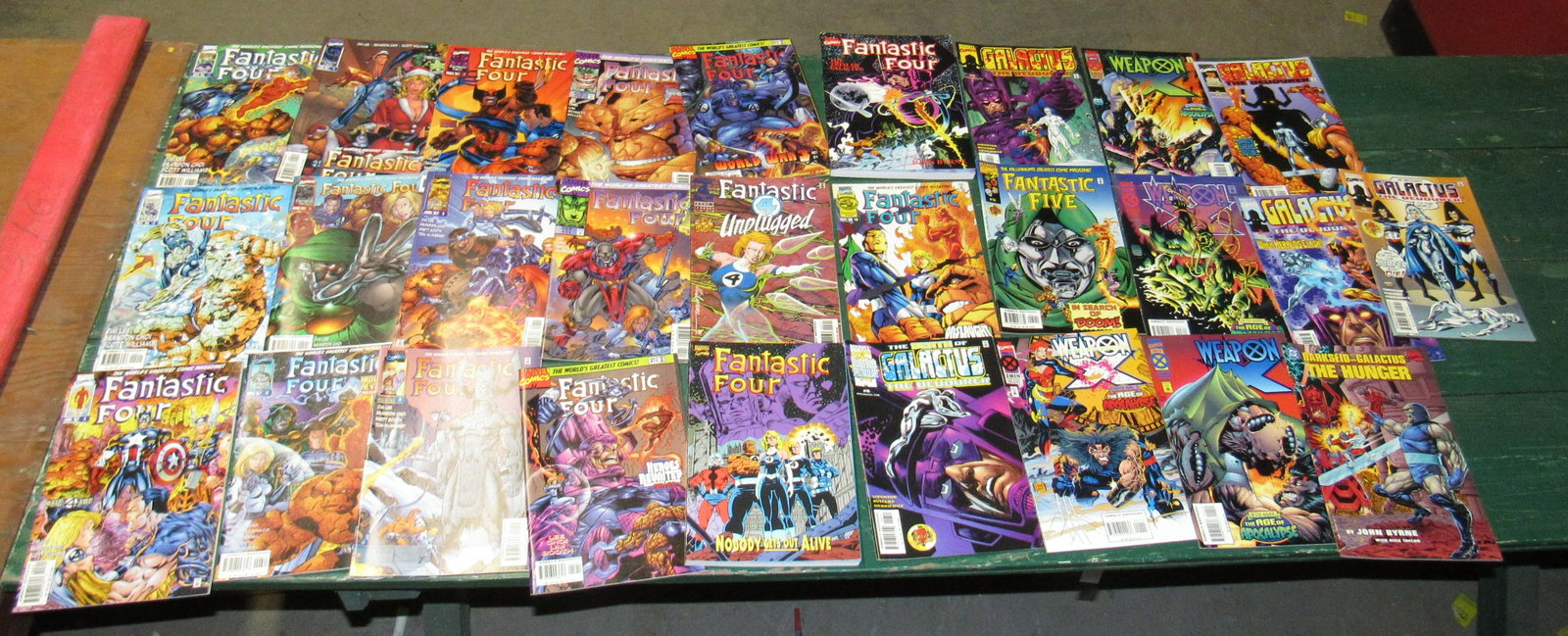 Fantastic Four Five Weapon Galactus Comic Books: Getting all pictured
