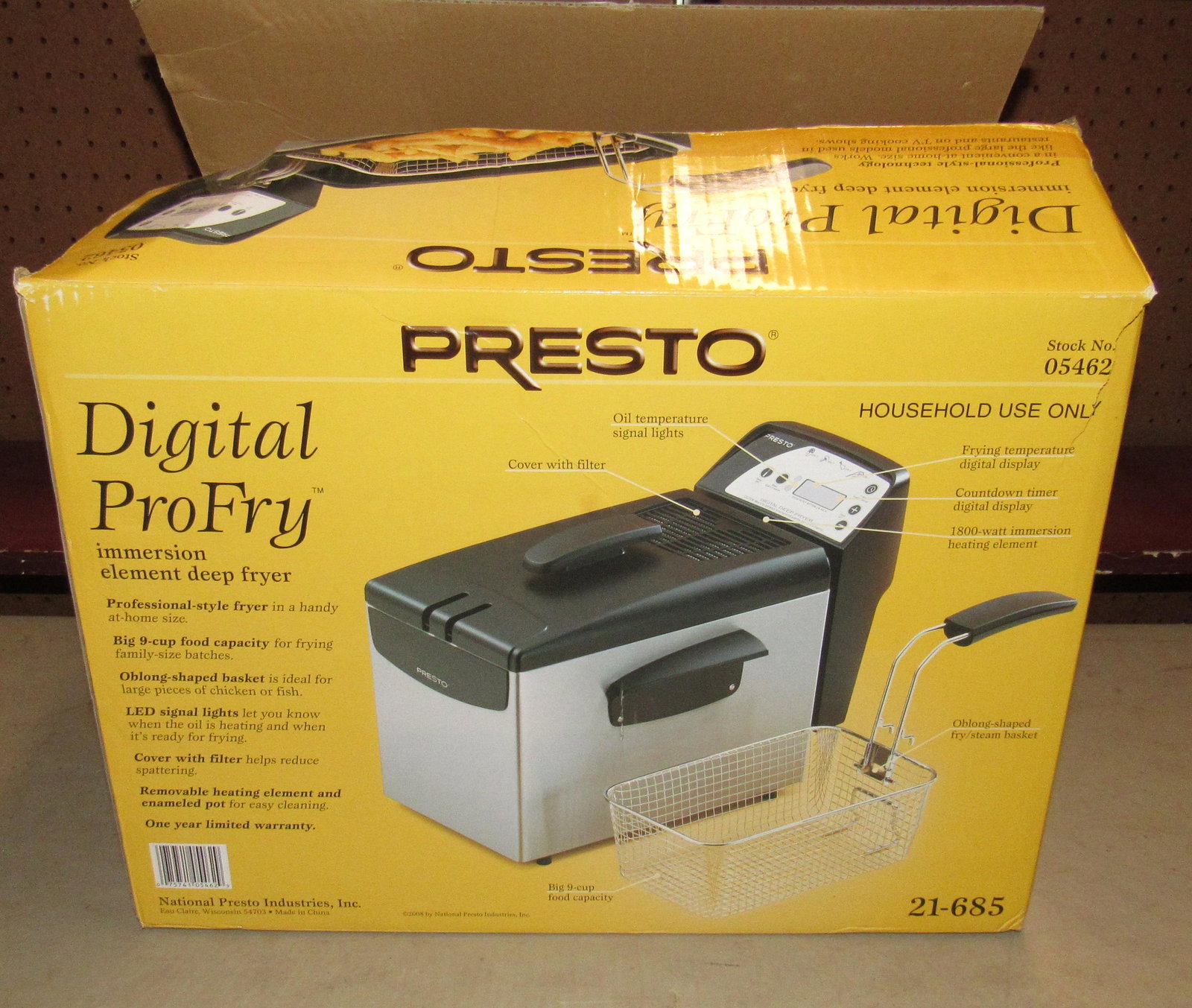 Presto Digital Pro Fry Deep Fryer: New in box