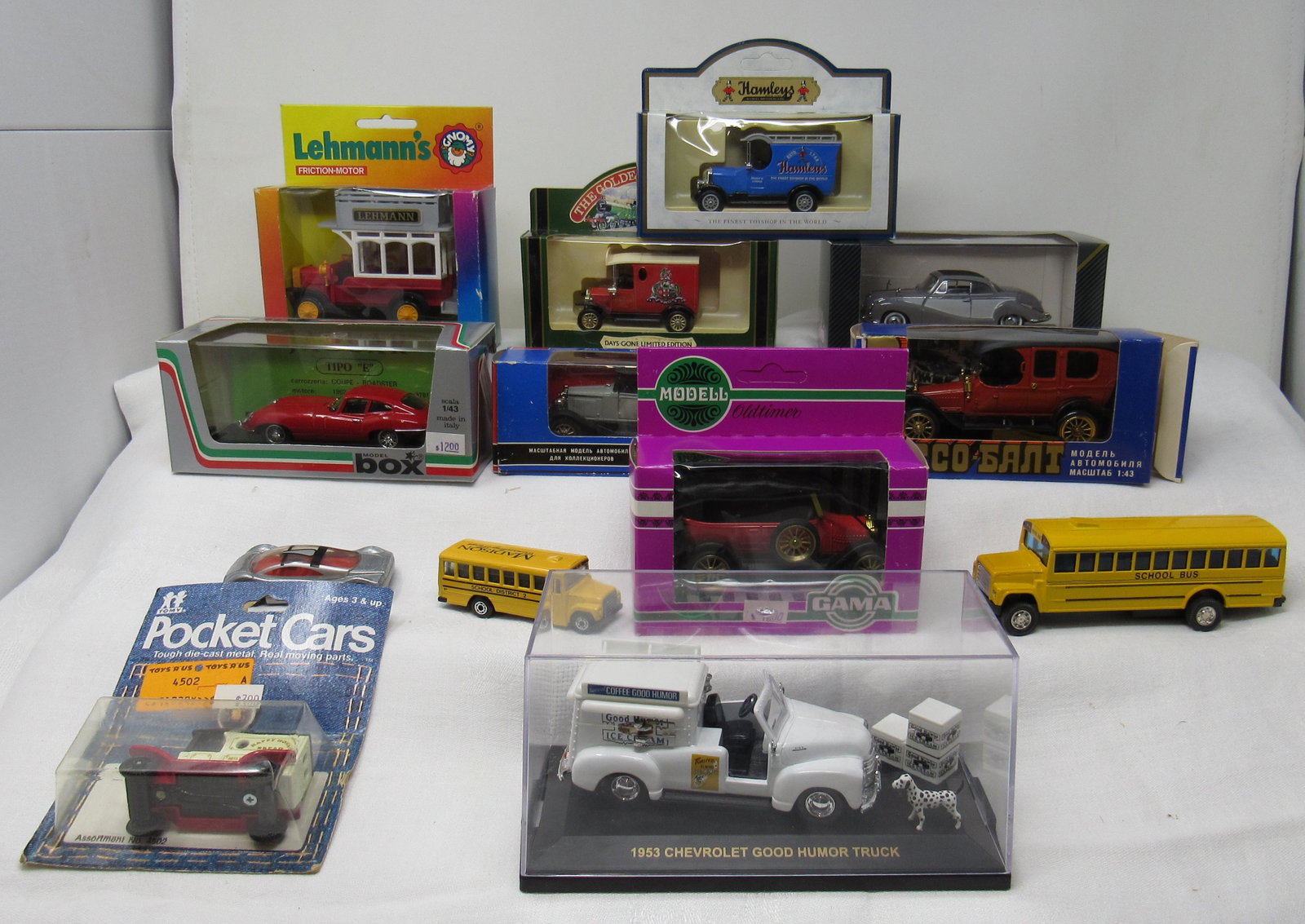 Model Box Gama Lehmann's Toy Cars Trucks: Getting all pictured