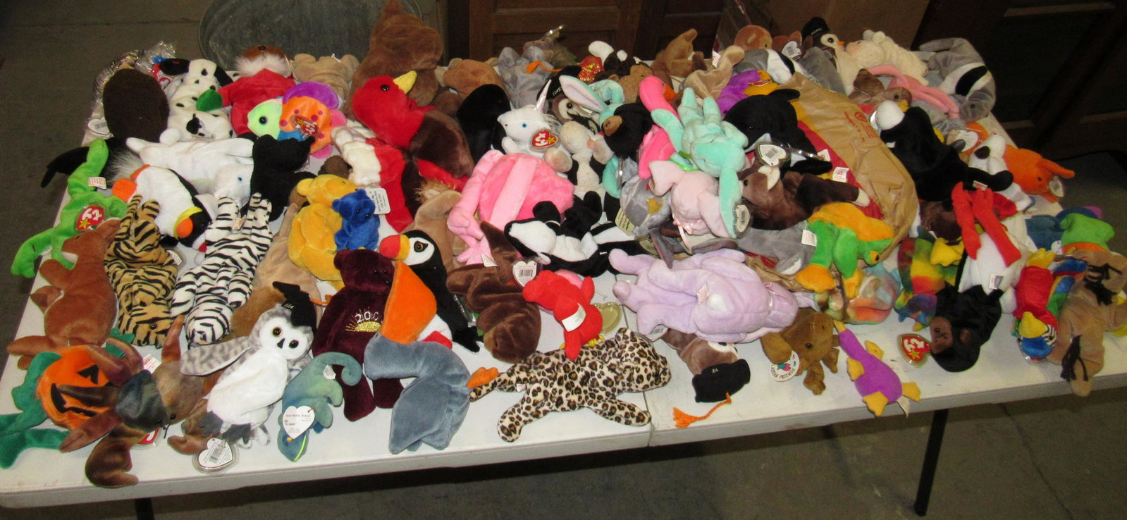 Lot of Beanie Babies & Misc: Getting all pictured