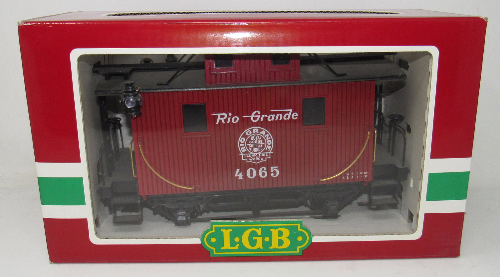 LGB 4065 Rio Grande Caboose: New in box