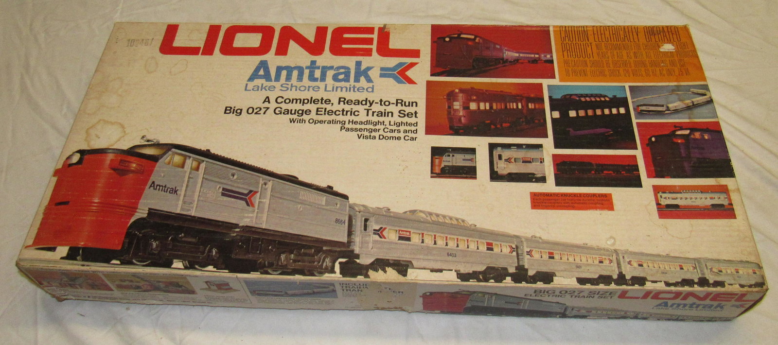 Lionel Amtrak Lake Shore Limited Train Set: Getting all pictured.