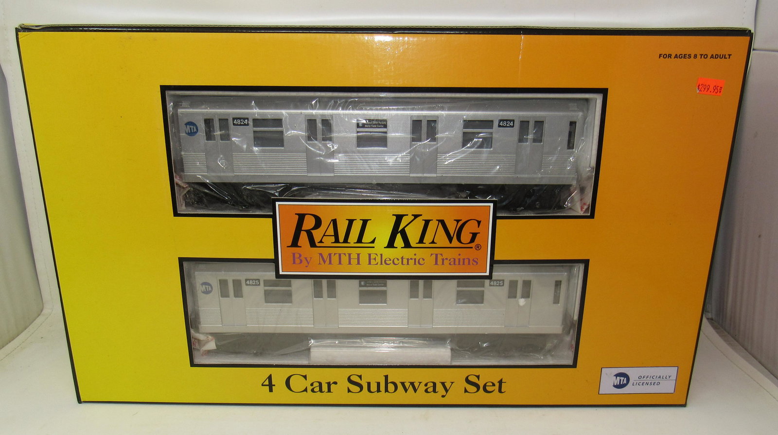 Rail King MTA ProtoSound 4 Car Subway Set: Item # 30-2162-1