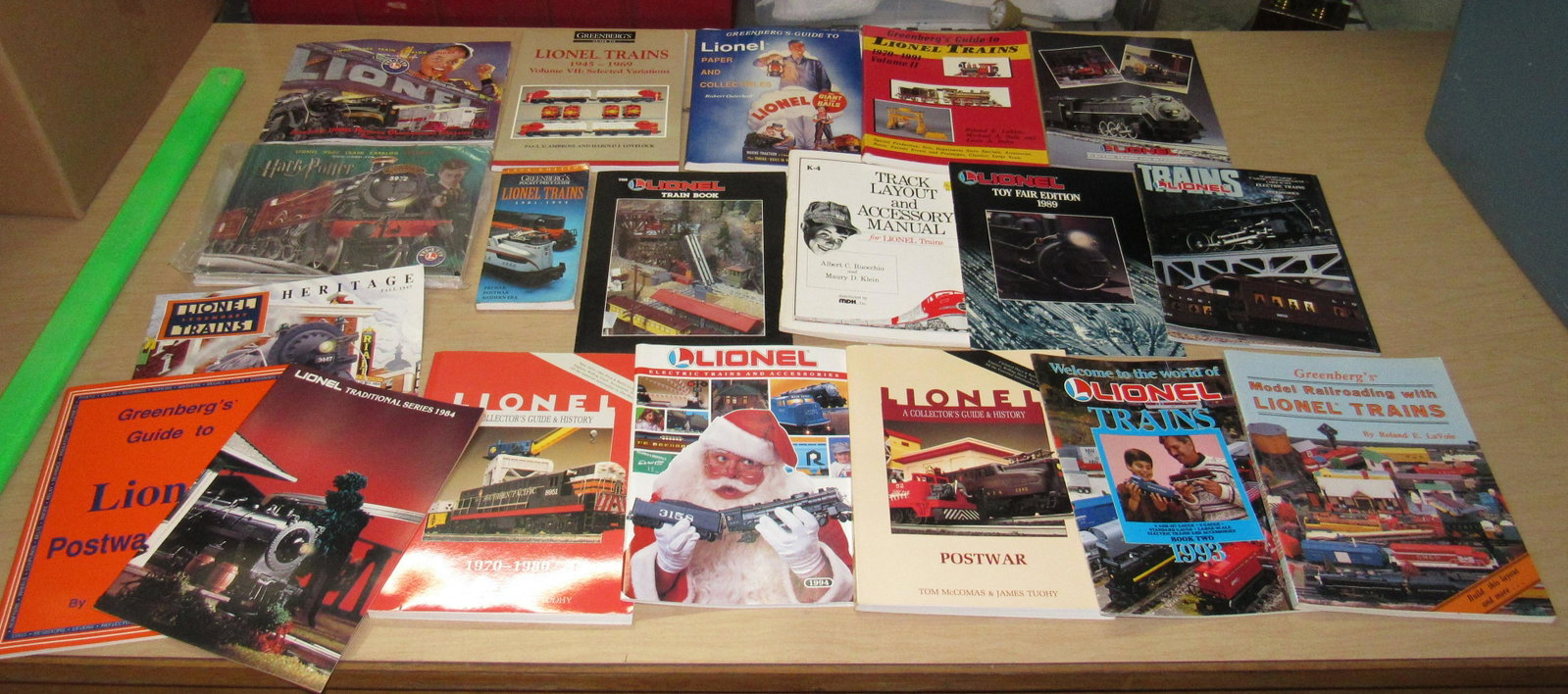 Lionel Train Books and Catalogs: Getting all pictured
