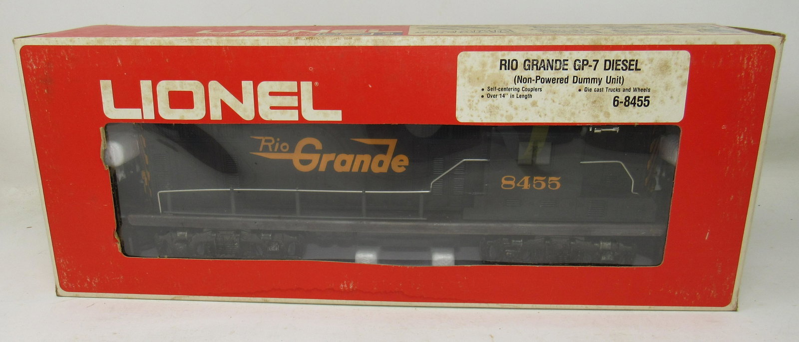Lionel Rio Grande GP-7 Diesel Dummy: No. 6-8455