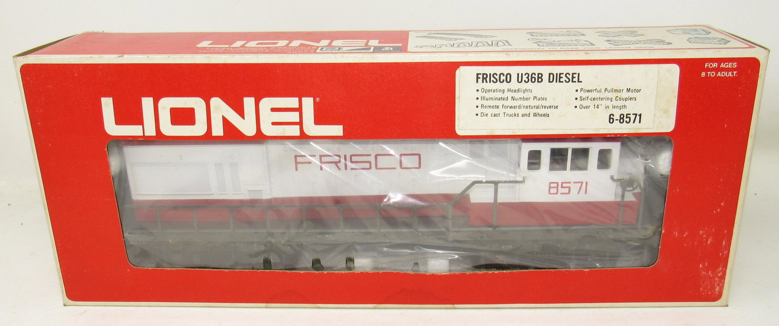 Lionel Frisco U36B Diesel Locomotive 8571: No. 6-8571