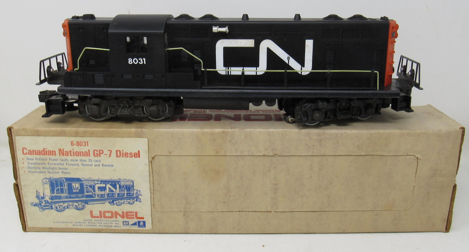 Canadian National Lionel 8031 Diesel Locomotive: with original box