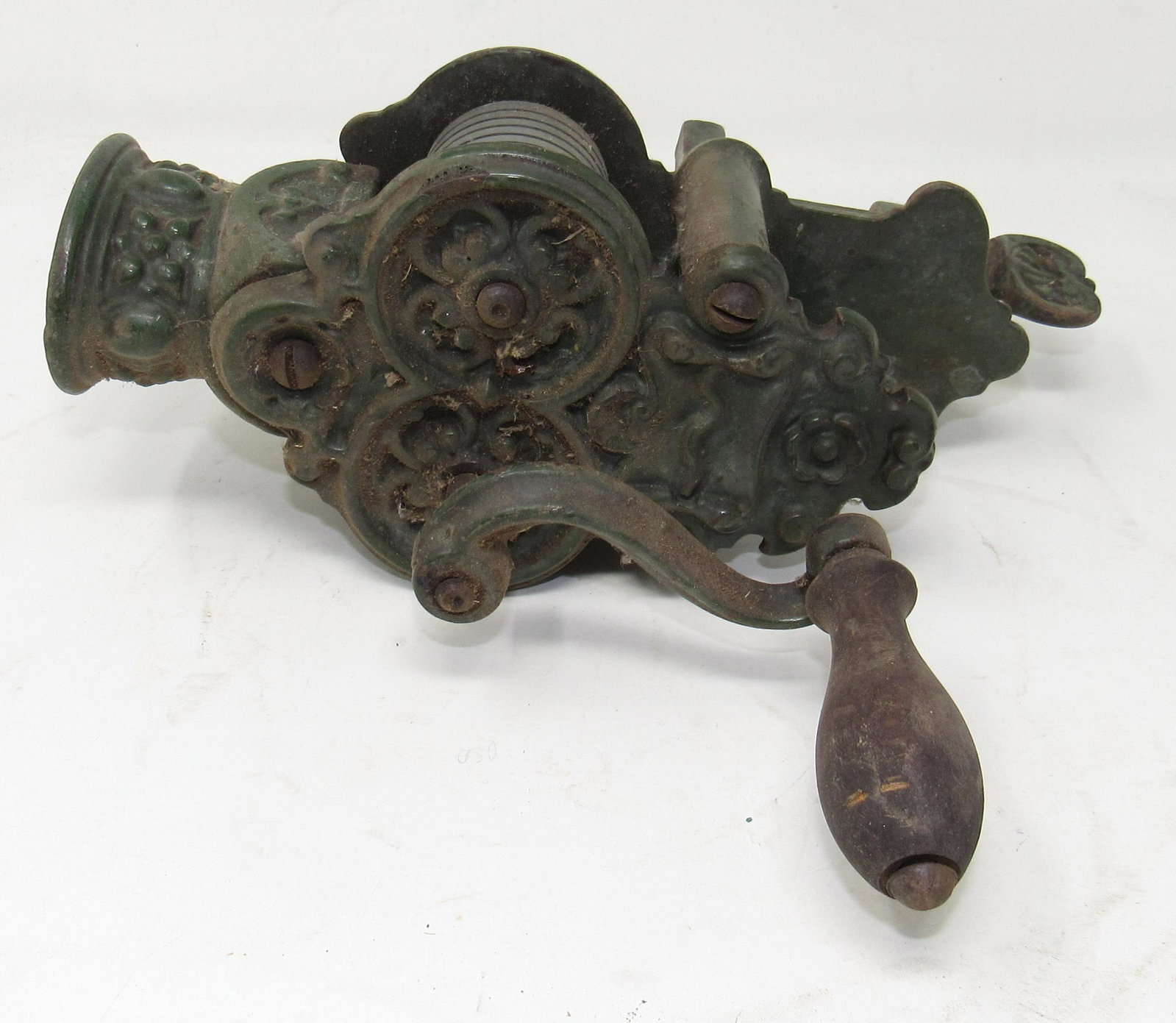 Ornate Clamp On Grinder: Approx 9 1/4" tall