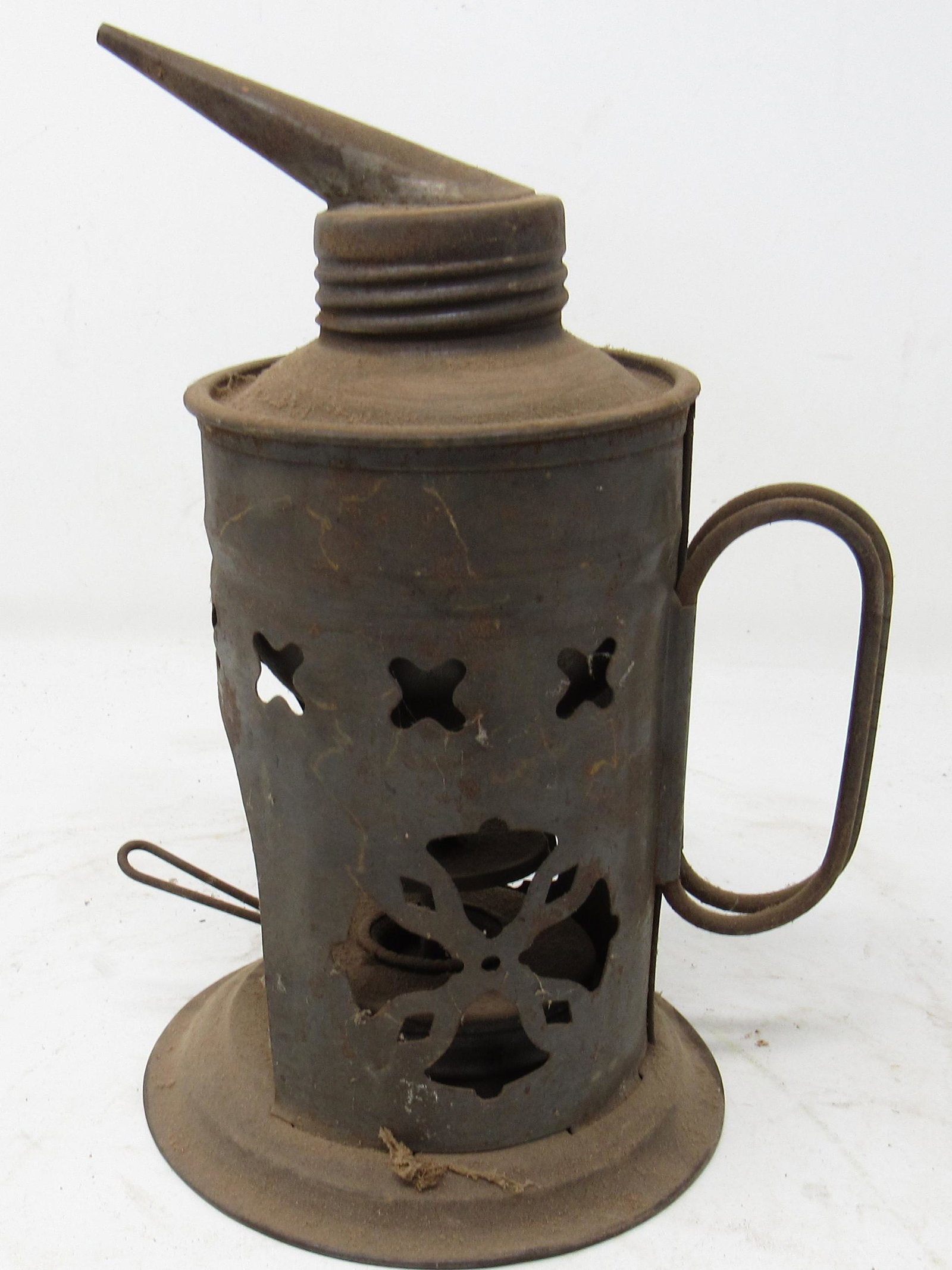 Simplex Lamp Co: Approx 4 1/4" in diameter and 7 1/4" tall